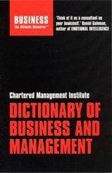 Tapa de Cmi Dictionary of Business and Management (Business the Ultimate Resource)