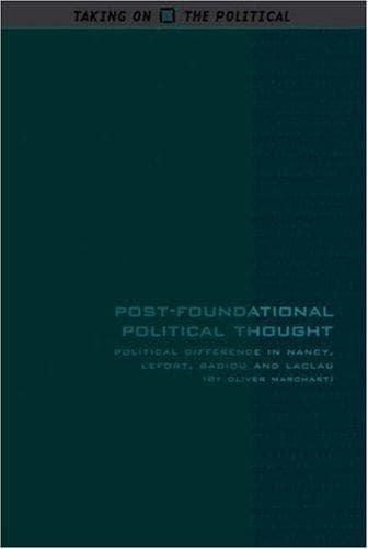 Tapa de Post-Foundational Political Thought