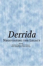 Tapa de Derrida