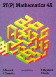 Tapa de ST(P) Mathematics 4A Second Edition
