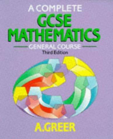 Tapa de A Complete GCSE Mathematics