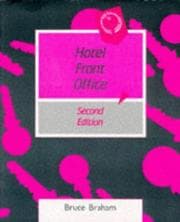 Tapa de Hotel Front Office (Catering & Hotel Management Books)