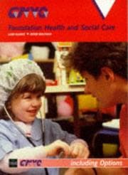 Tapa de GNVQ foundation health and social care