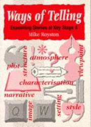 Tapa de Ways of Telling