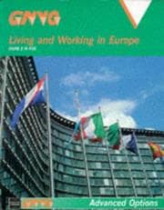 Tapa de Living and Working in Europe (Gnvq Advanced Options)