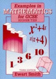 Tapa de Examples in Mathematics for GCSE