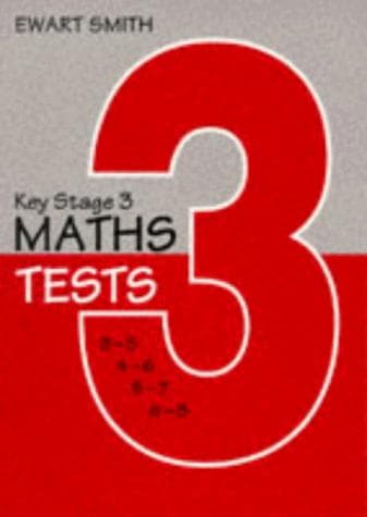 Tapa de Maths Tests