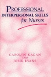 Tapa de Professional Interpersonal Skills for Nurses (C & H)