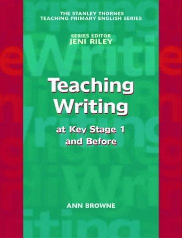 Tapa de Teaching Writing