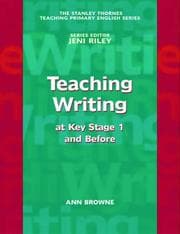 Tapa de Teaching Writing