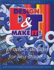 Tapa de Product Design for Key Stage 3