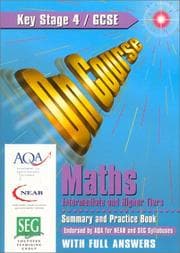 Tapa de On Course for GCSE Maths Intermediate and Higher Tiers with Answers