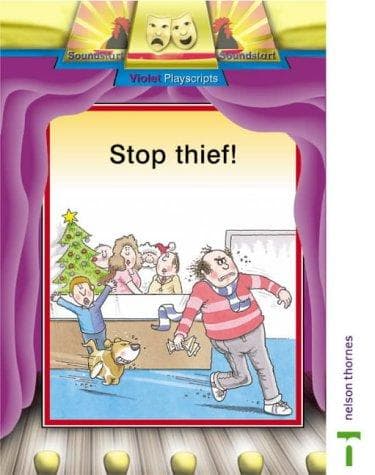 Tapa de Sound Start Violet Playscripts - Stop Thief!