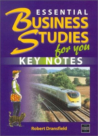 Tapa de Essential Business Studies for You