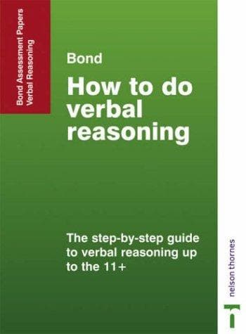 Tapa de Bond Assessment Papers (Bond Reasoning Papers)