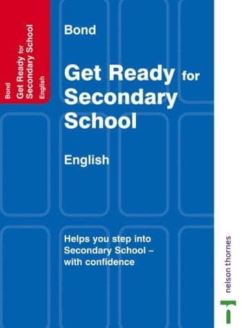 Tapa de Bond Get Ready for Secondary School
