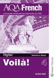 Tapa de Aqa French Voila! 4 Higher Teacher's Book (Voila!)
