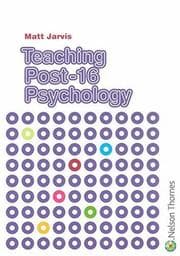 Tapa de Teaching Post-16 Psychology