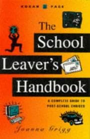 Tapa de School Leaver's Handbook