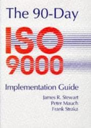 Tapa de 90-Day ISO 9000 Implementation Guide