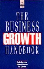 Tapa de The Business Growth Handbook