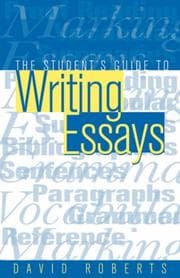 Tapa de The Student's Guide to Writing Essays
