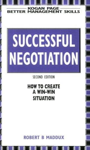 Tapa de Successful Negotiation