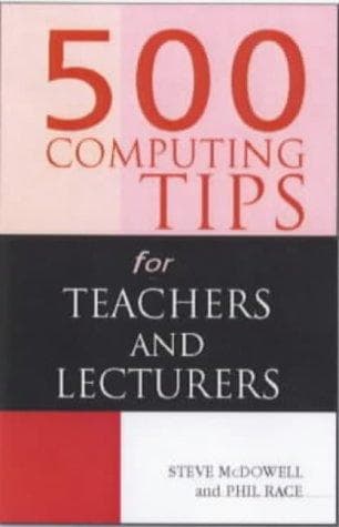 Tapa de 500 COMPUTING TIPS FOR TEACHERS/LECTURERS 2E (500 Tips Series)