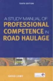 Tapa de A Study Manual of Professional Competence in Road Haulage (Creating Success)