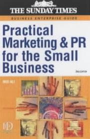 Tapa de Practical Marketing and PR for the Small Business ("Sunday Times" Business Enterprise)