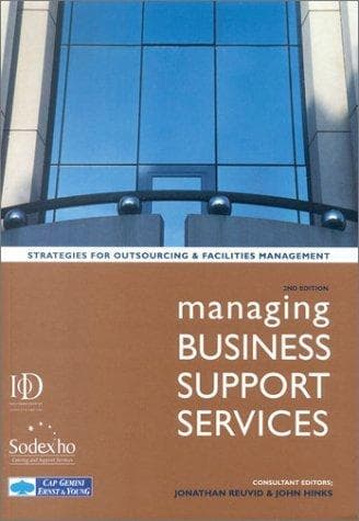 Tapa de Managing Business Support Services