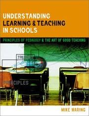 Tapa de UNDERSTANDING LEARNING & TEACHING IN SCHOOLS (Kogan Page Teaching Series)