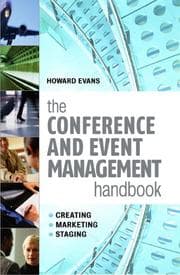 Tapa de The Conference and Event Management Handbook