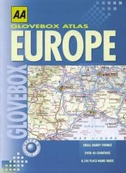 Tapa de Glovebox Atlas of Europe (AA Glovebox Atlas)