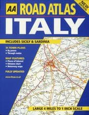 Tapa de Road Atlas Italy