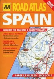 Tapa de AA Road Atlas: Spain