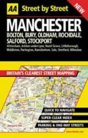 Tapa de AA Street by Street Manchester
