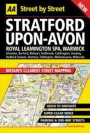 Tapa de Stratford-Upon-Avon : Street by Street: Royal Leamington Spa, Warwick