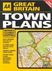 Tapa de AA Great Britain Town Plans (Road Atlas)