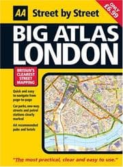Tapa de AA Street by Street Big Atlas London