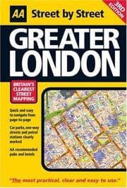 Tapa de AA Street by Street Greater London (AA Street by Street)