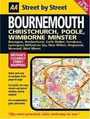 Tapa de AA Street by Street Bournemouth