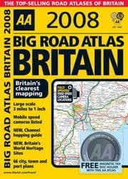 Tapa de AA 2008 Big Road Atlas Britain (Aa Atlases)