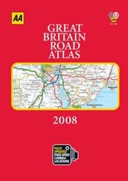 Tapa de AA Great Britain Road Atlas 2008 (Aa Atlases)