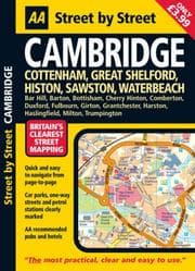 Tapa de AA Street by Street Cambridge