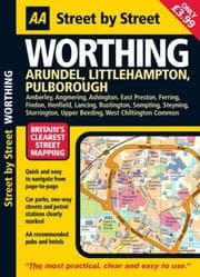 Tapa de AA Street by Street Worthing
