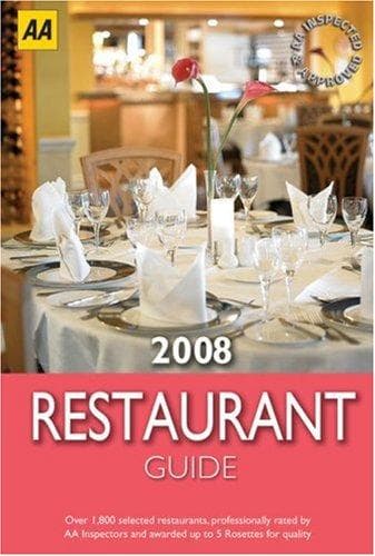 Tapa de Restaurant Guide 2008