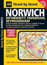 Tapa de AA Street by Street Norwich