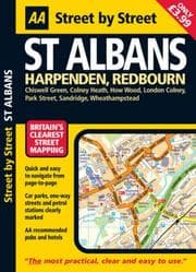 Tapa de AA Street by Street St Albans