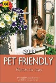 Tapa de 2008 Pet Friendly Places to Stay